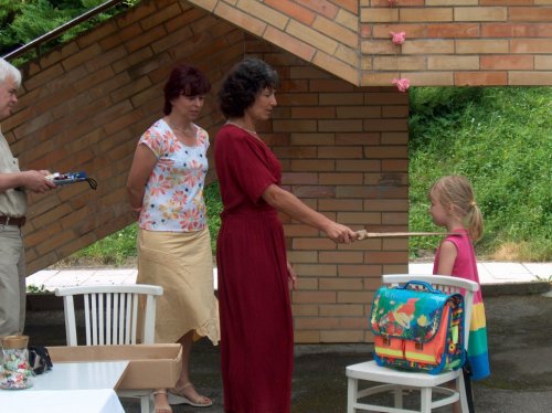 Loučení prváčků s mateřskou školkou - 27.6.2006